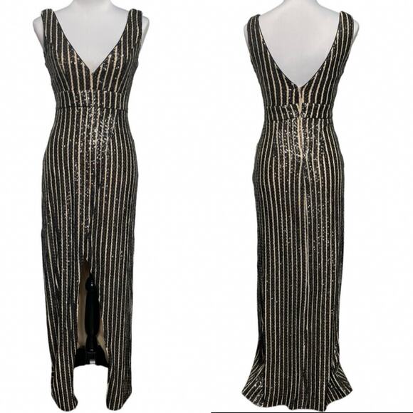 EUC - Lulu's Sequined Maxi Dress - Picture 1 of 7